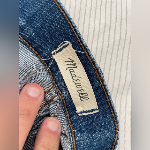 Madewell Cali demi boot jeans size 32 denim EUC - Picture 2 of 6